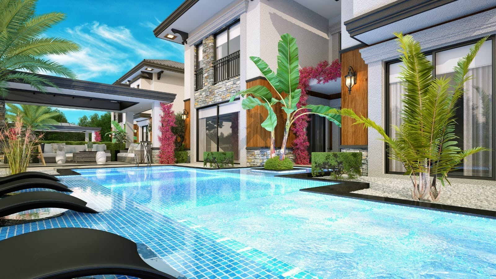 Muhteşem Deniz Manzaralı Eşsiz Modern Tasarım Villalar!!!