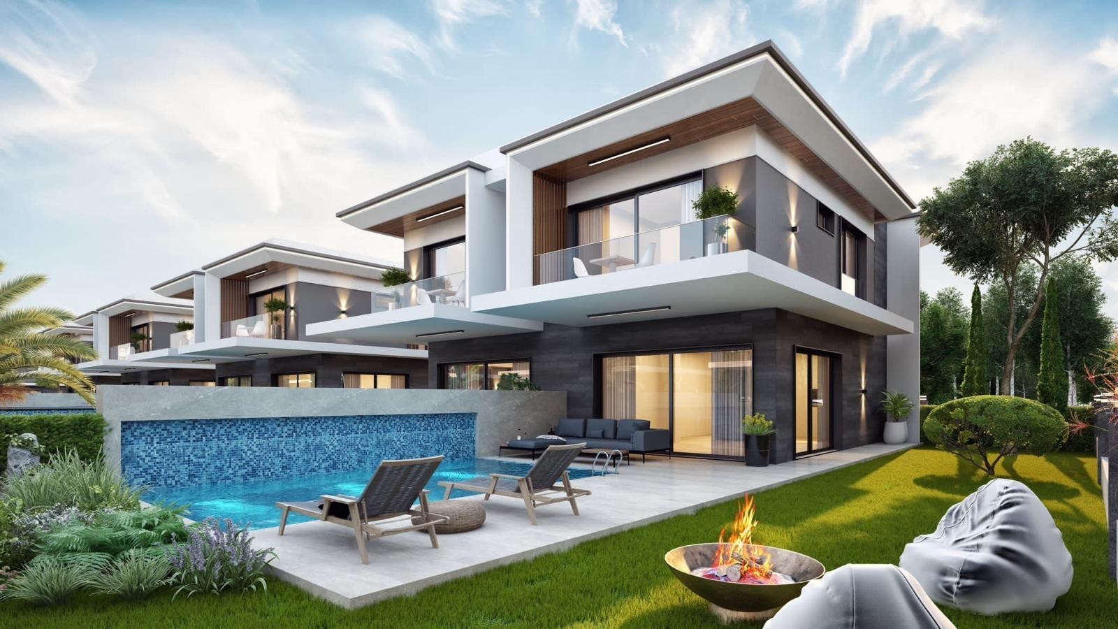 For Sale: 3+1 Villa in Davutlar, Kuşadası – Private Pool and Open Parking